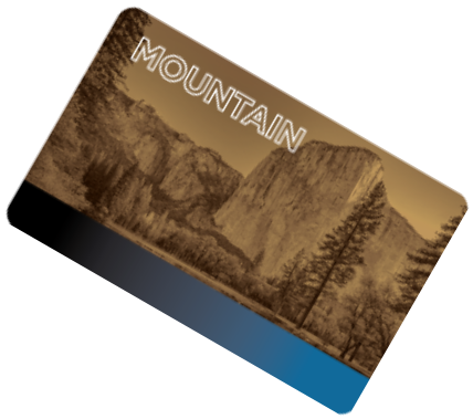 mountain card