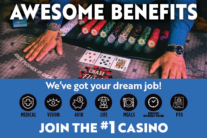 We've Got Your Dream Job, Join the #1 Casino