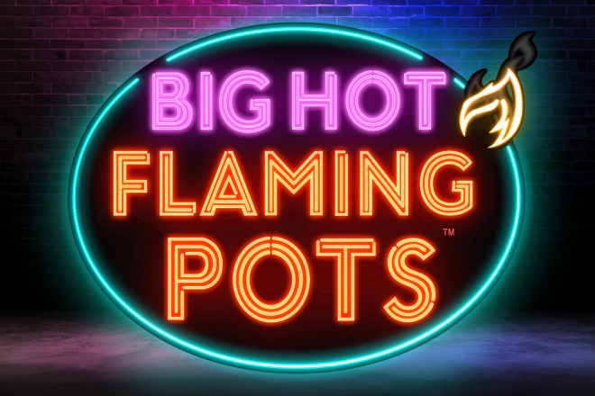 Big Hot Flaming Pots