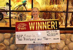 Angela S. Firecracker Cash Giveaway Winner