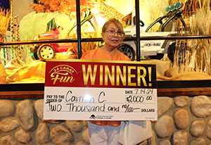 Carmen C. Firecracker Giveaway Winner