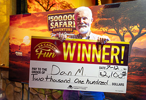 Dan M. Safari Winner