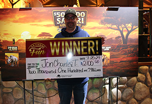 Joncharles T. Safari Adventure Winner