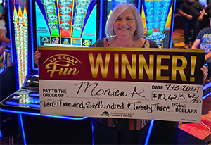 Monica A. Jackpot Winner