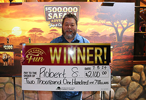 Robert S. Safari Giveaway Winner