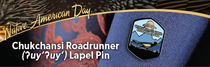 Native American Day Lapel Pin Reward