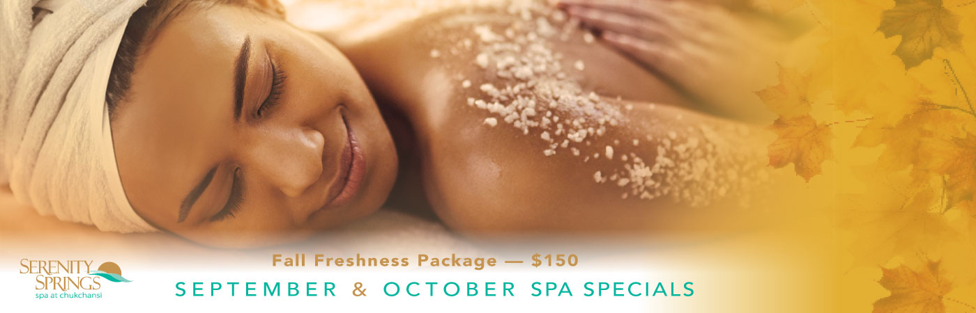 Sept & Oct Spa Special