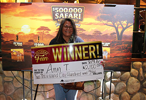 Ann T. Safari Jeep Giveaway Winner