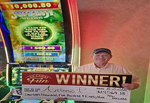 Antonio P. Jackpot Winner