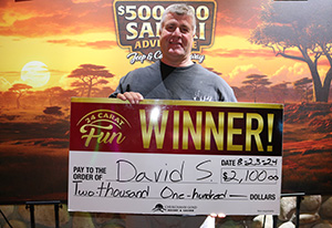 David S. Safari and Jeep Giveaway Winner