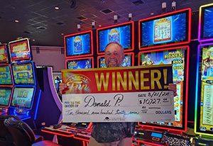 Donald P. Jackpot Winner