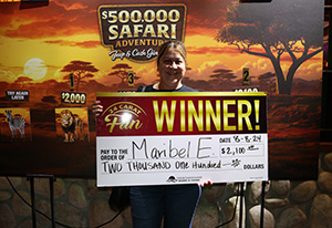 Maribel E. Safari Jeep Giveaway Winner