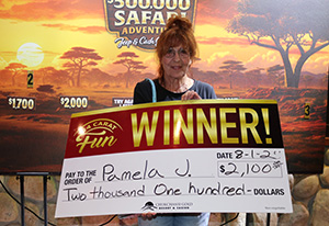 Pamela J. Safari and Jeep Giveaway Winner