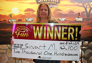 Sirvart M. Safari and Jeep Giveaway Winner