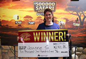 Joanne S. Safari and Jeep Giveaway