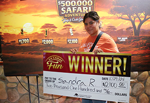 Sandra R. Safari and Jeep Giveaway