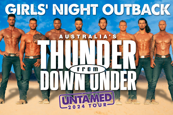 Thunder from Down Under Banner