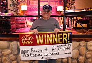 Robert P. Solve the Mystery giveaway Winner