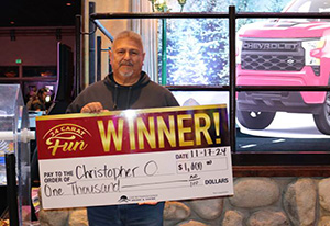 Christopher O. Direct Mailer Winner