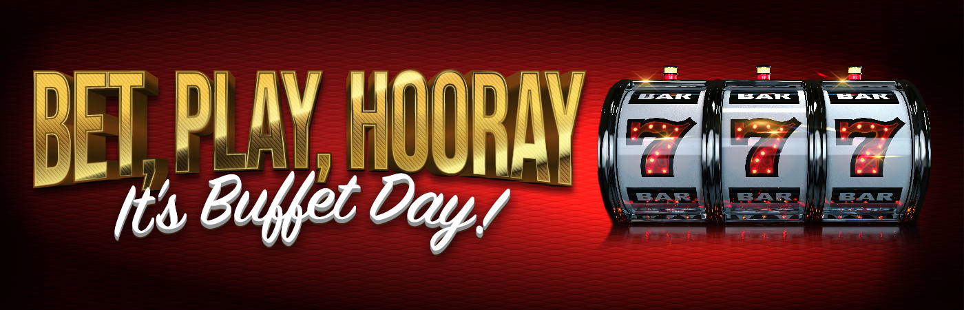 Bet, Play, Hooray! It's Buffet Day website banner