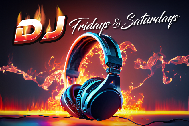 DJ Fridays and Saturdays website promo