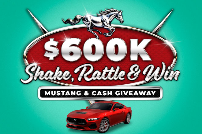 Shake Rattle Win Promo