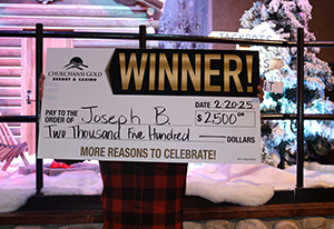 Joseph B. Winter Warmup Giveaway Winner