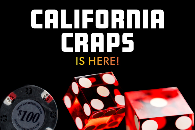 CA Craps Game is Here Website Promo