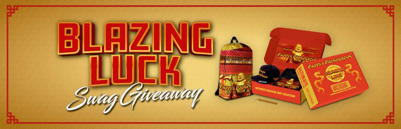 Blazing Luck Swag Giveaway Promo