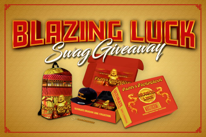 Blazing Luck Swag Giveaway Promo