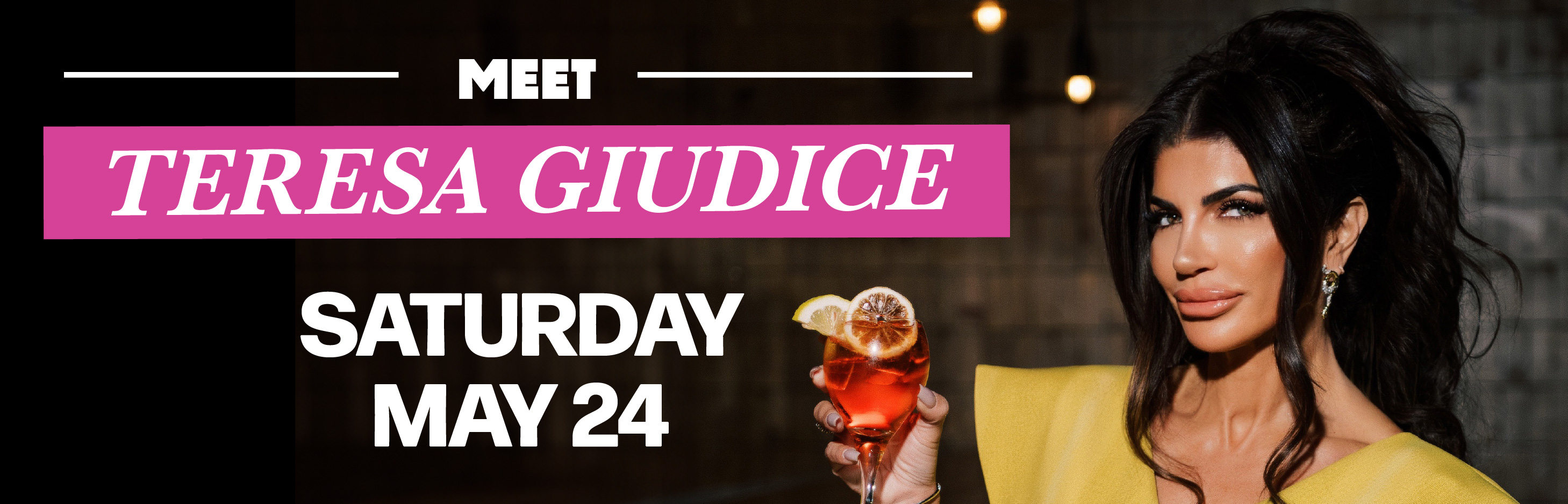 Teresa Guidice Meet and Greet Website Promo