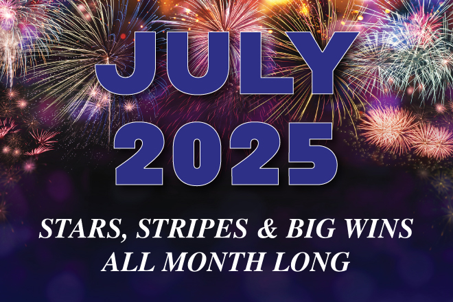 July Promotions and Events Calendar Website Digital