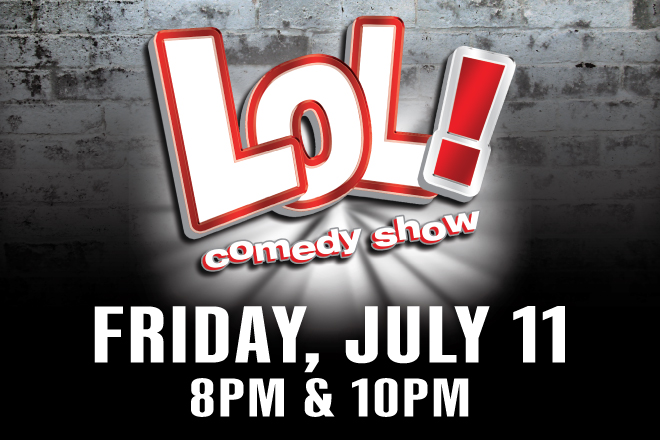 July LOL Comedy Show Website Digital
