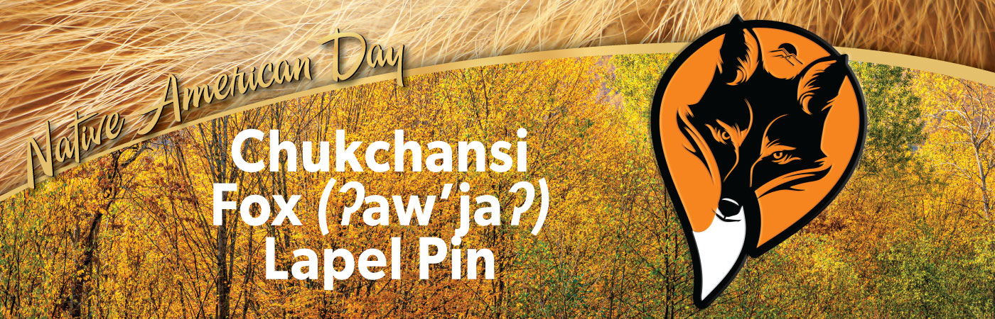 Sept Native American Day Lapel Pin