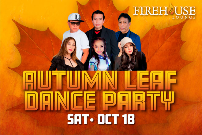 Autumn Leaf Dance Party Website Digital