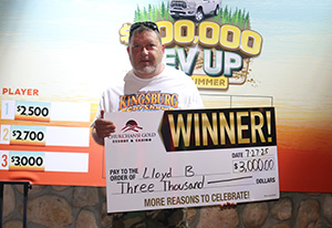 Llyod B. Rev Up Summer Giveaway Winner
