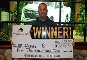 Wesley B. DM Winner
