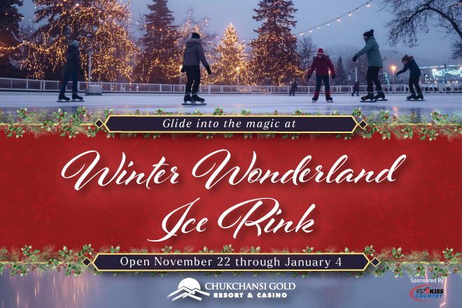 Chukchansi's Winter Wonderland Ice Rink Event
