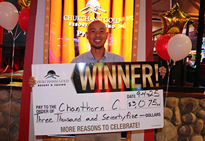 Chanthorn C. Cash Carnival Giveaway Winner