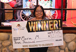 Maria M. DM Winner