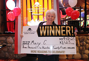 Mary C. Cash Carnival Giveaway Winner