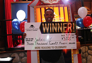 Woody Y. Cash Carnival Giveaway Winner