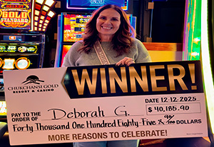 Deborah G. Jackpot Winner