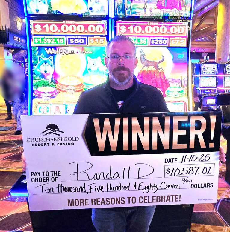Randall D. Jackpot Winner