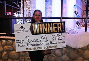Reina M. Direct Mail Winner