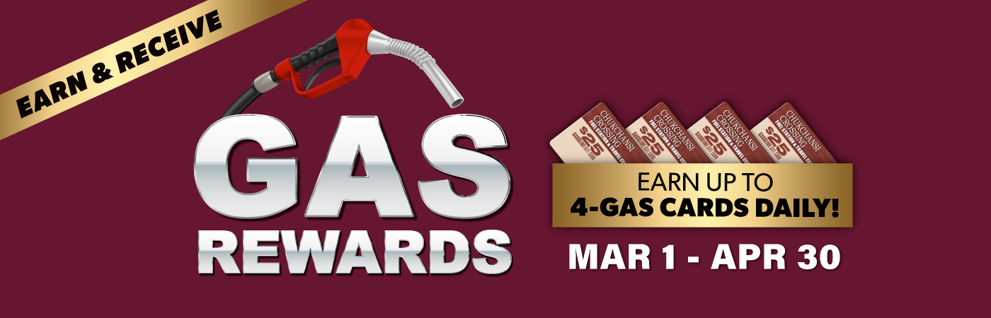 March - April Gas Rewards