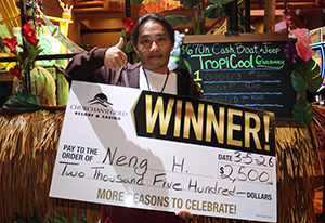 Neng H. Tropicool Giveaway Winner