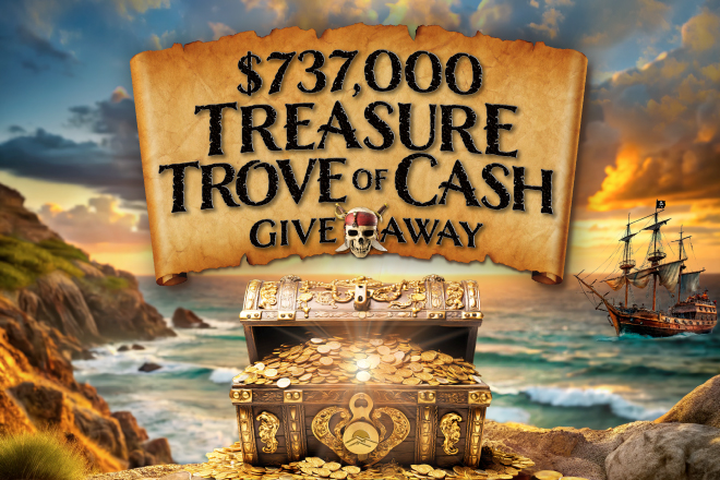 Treasure Trove of Cash Giveaway Promotion