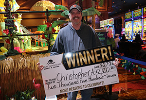 Christopher A. Tropicool Giveaway Winner