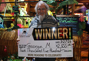 George M. Tropicool Giveaway Winner
